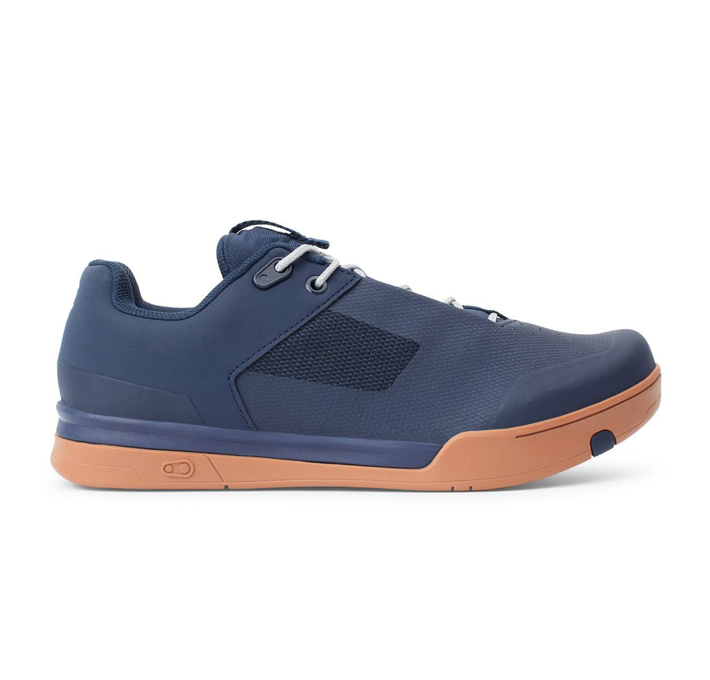 Navy Silver Gum Mallet Lace Pedals D391