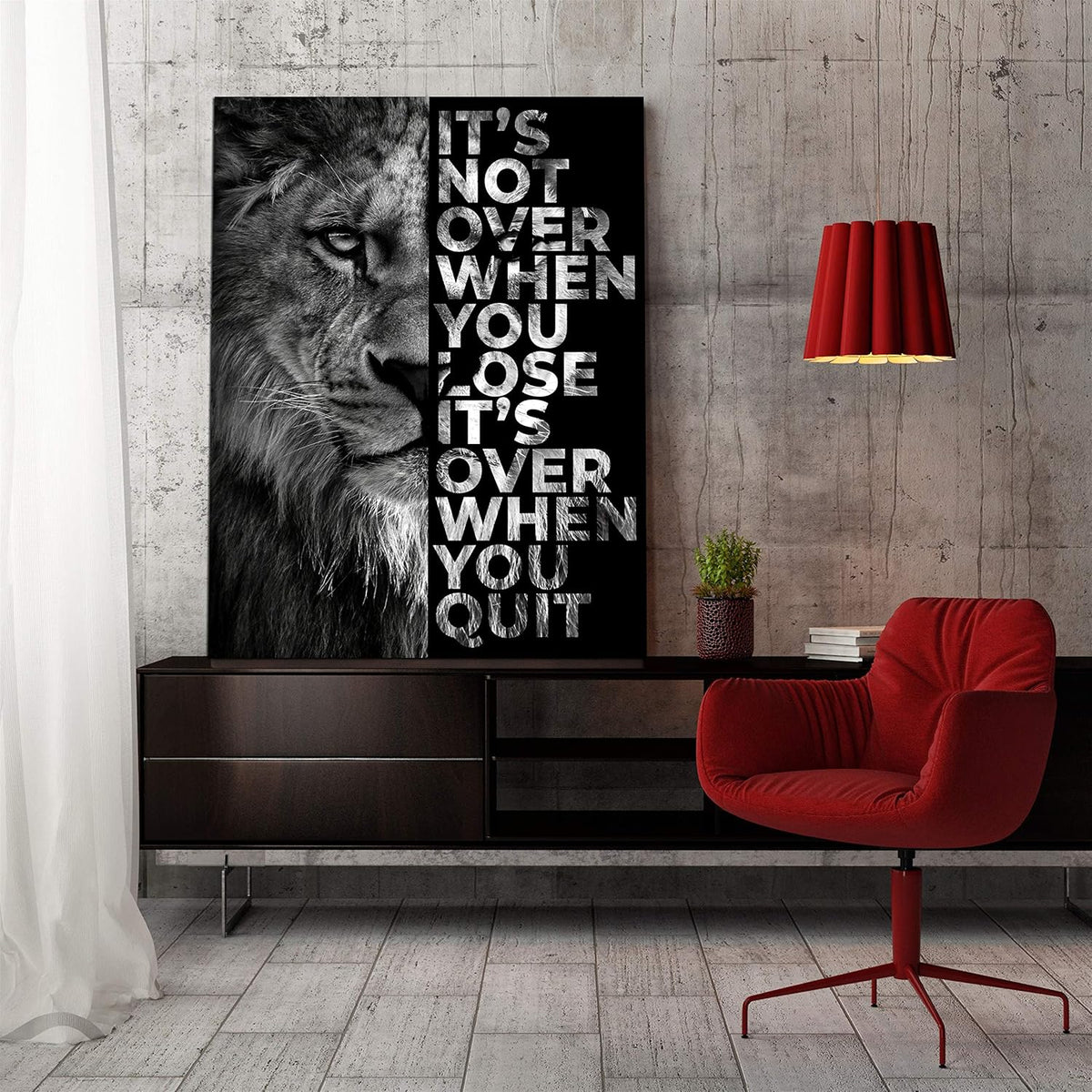 Abstract Posters Success Circle Inspirational Canvas Print Framed Picture Painting 24x32 V297269