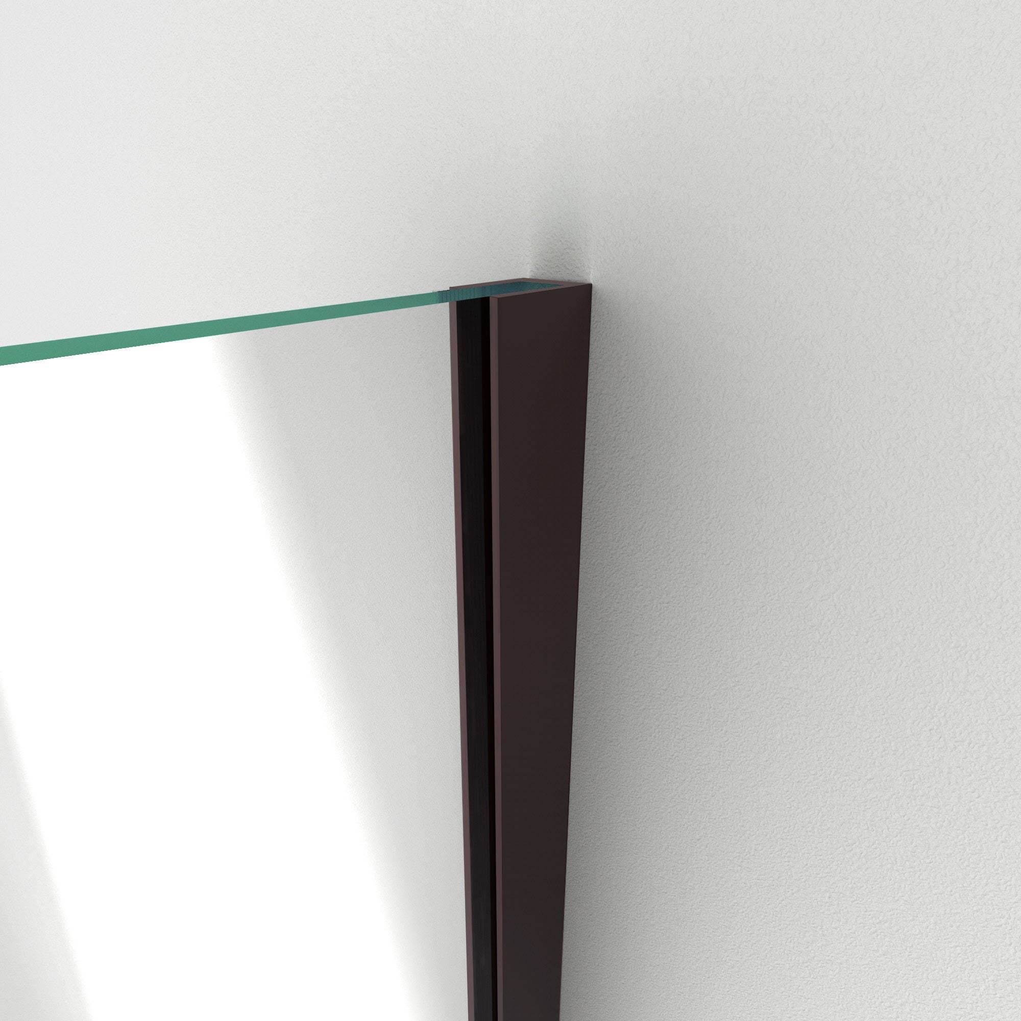 Hinged Shower Door, Oil Rubbed Bronze Finish Hardware P570138