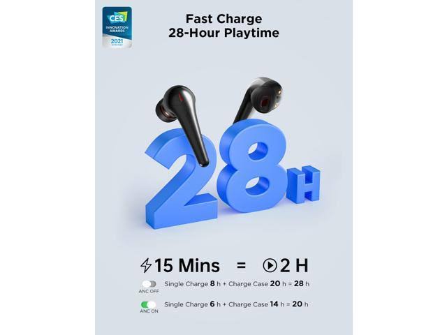 True Wireless Earbuds with Active Noise Cancelling O331185