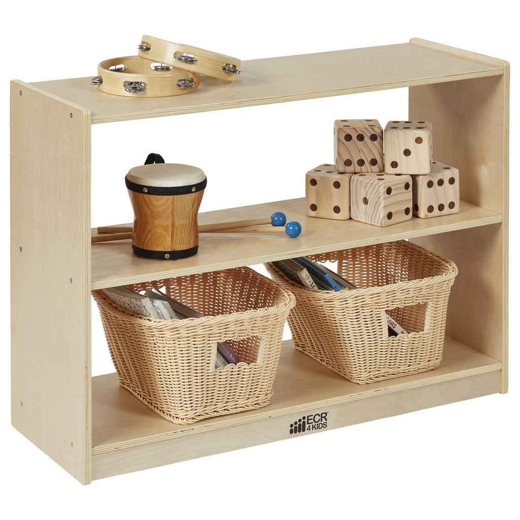 2 Shelf Birch Storage Cabinet B606965