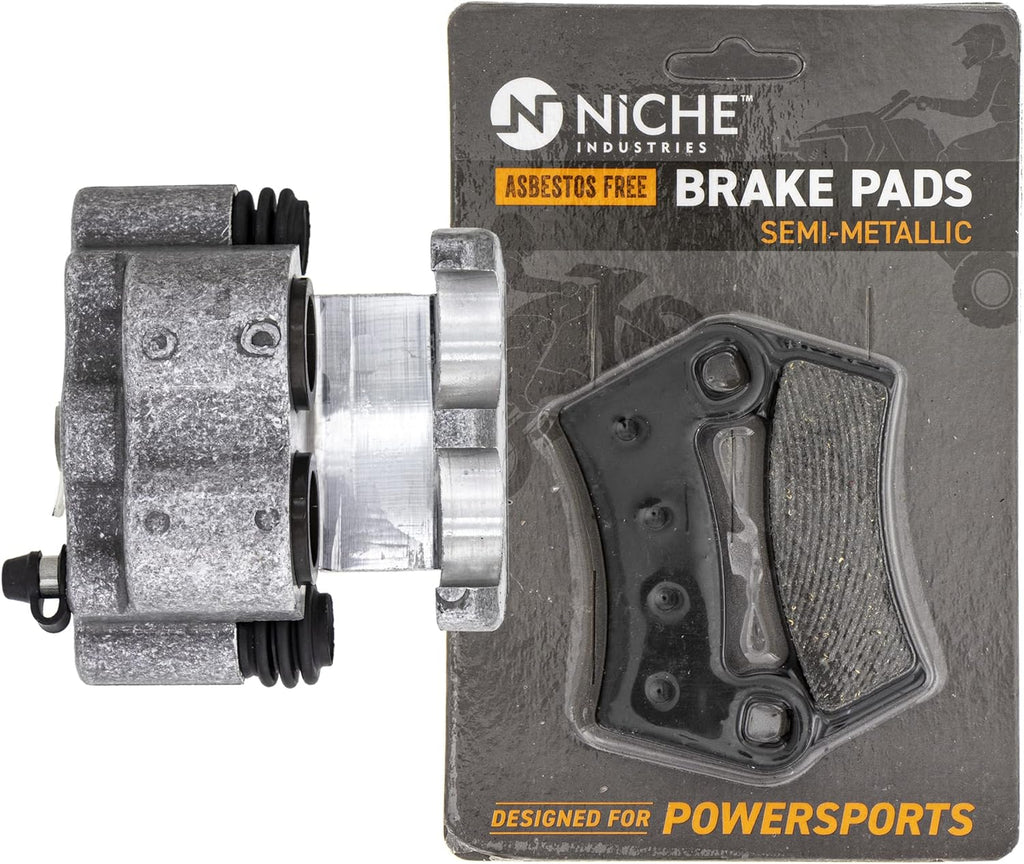 Right Brake Caliper and Pad Kit for Polaris Outlaw RZR S 450 570 800 900 1000 O11096