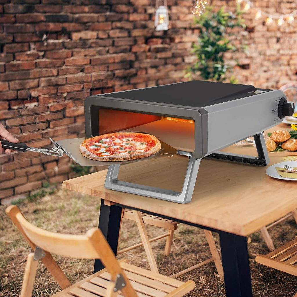 12" Stainless Steel Portable Pizza Oven P136499