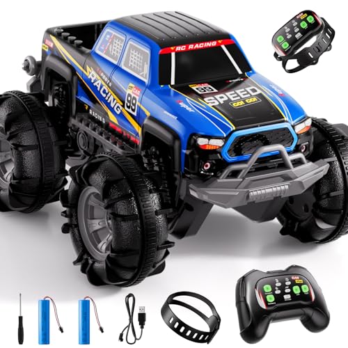 Amphibious RC Truck with Spray & Light F889