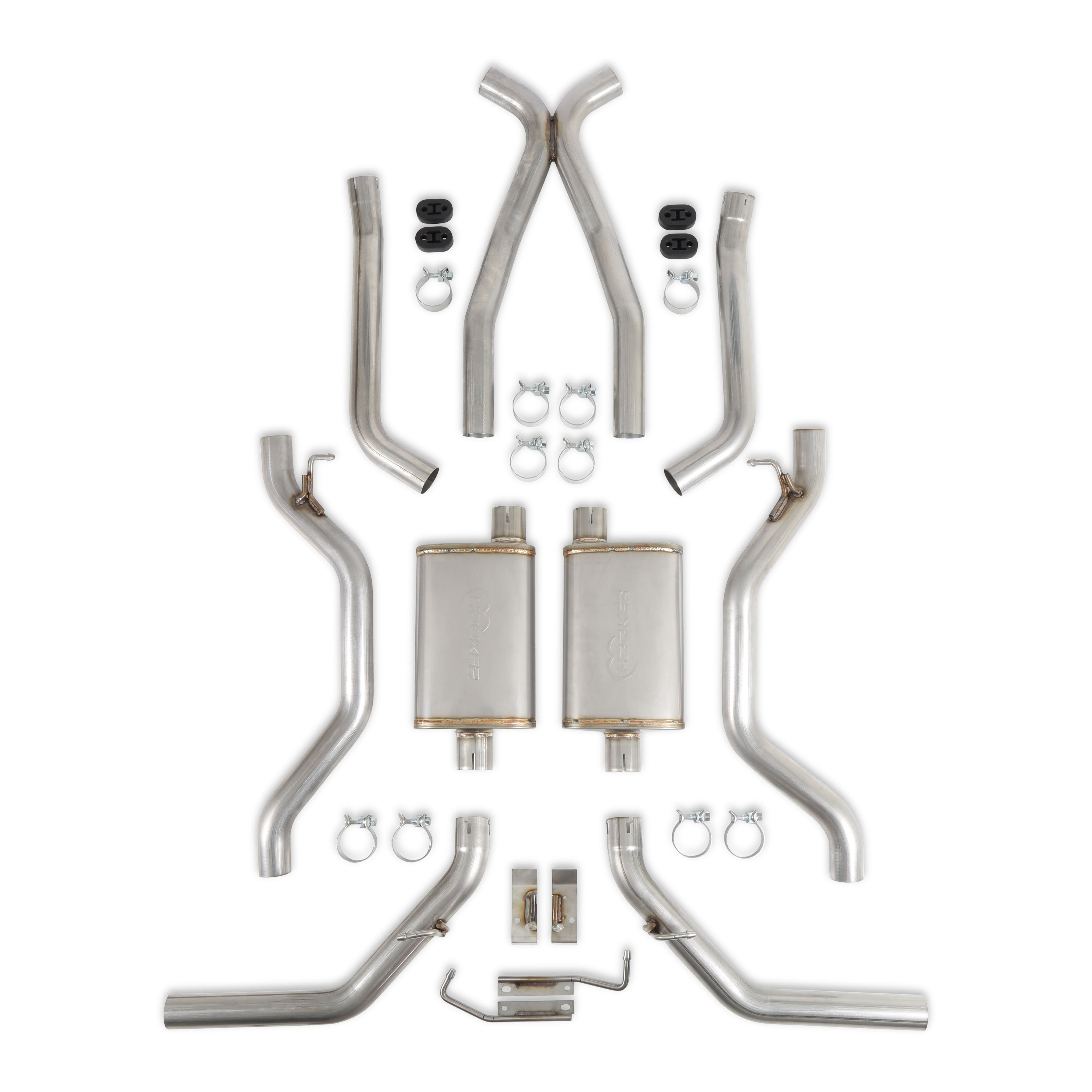 3.0 inch Dual Side Exit Exhaust System W873145