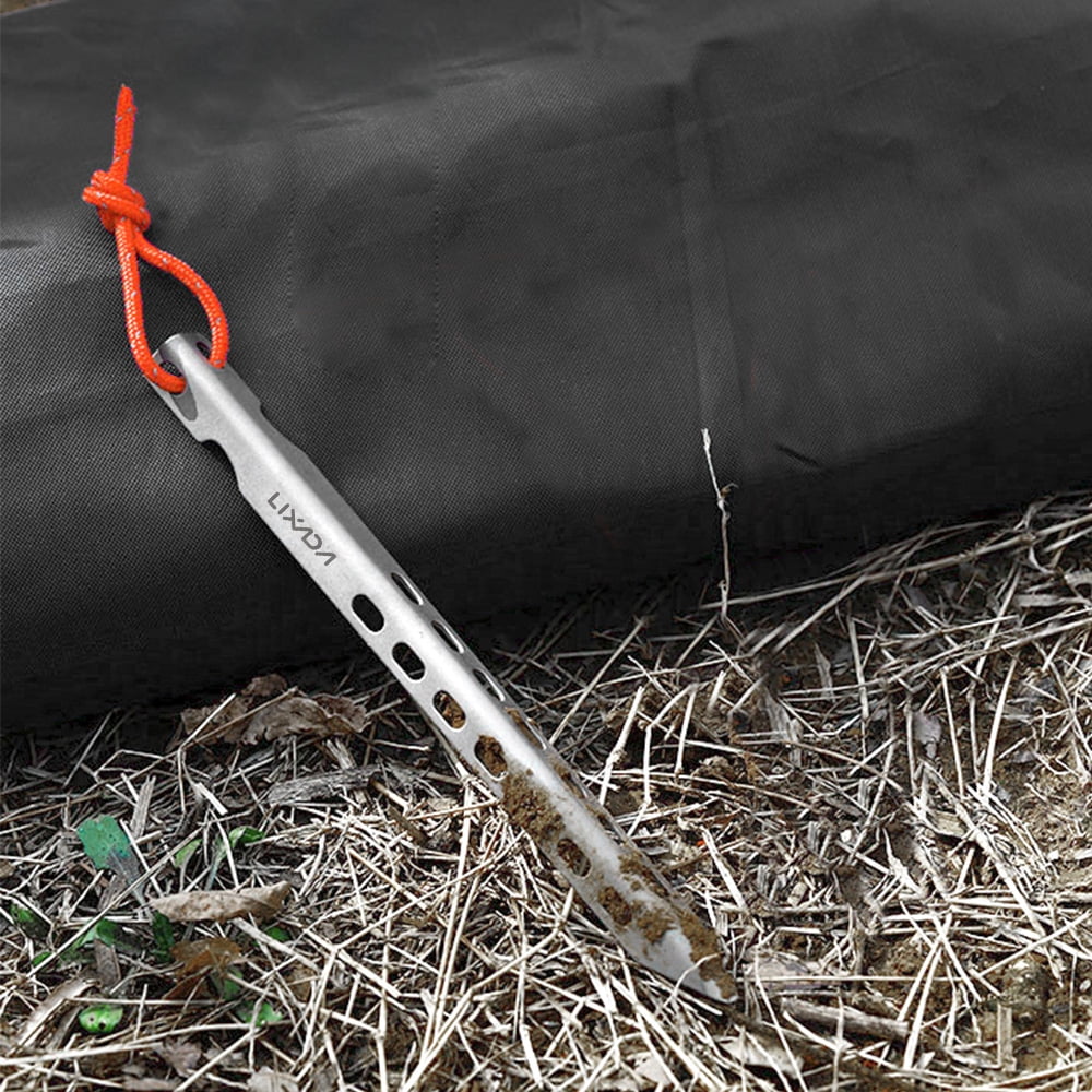 6.5 Inch Titanium Alloy Tent Stakes S579977