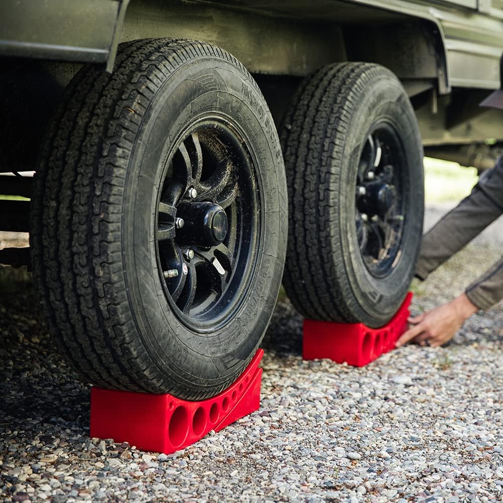 2-Pack Camper Leveler Blocks with Sturdy Bag D98619