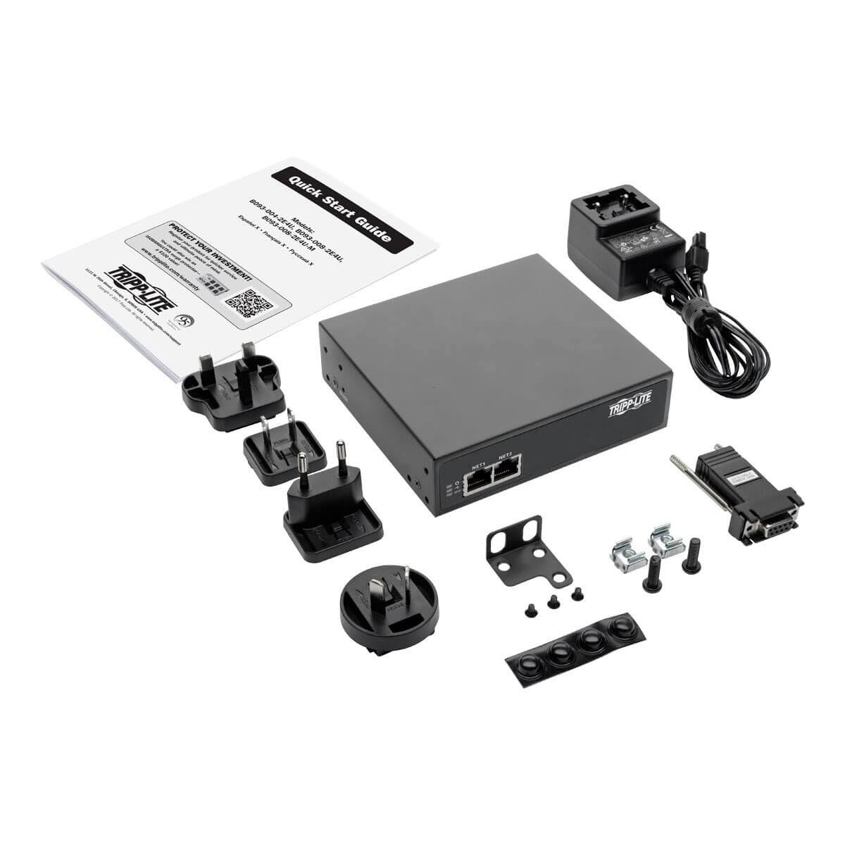 4-Port Console Server with Dual GB NIC V546