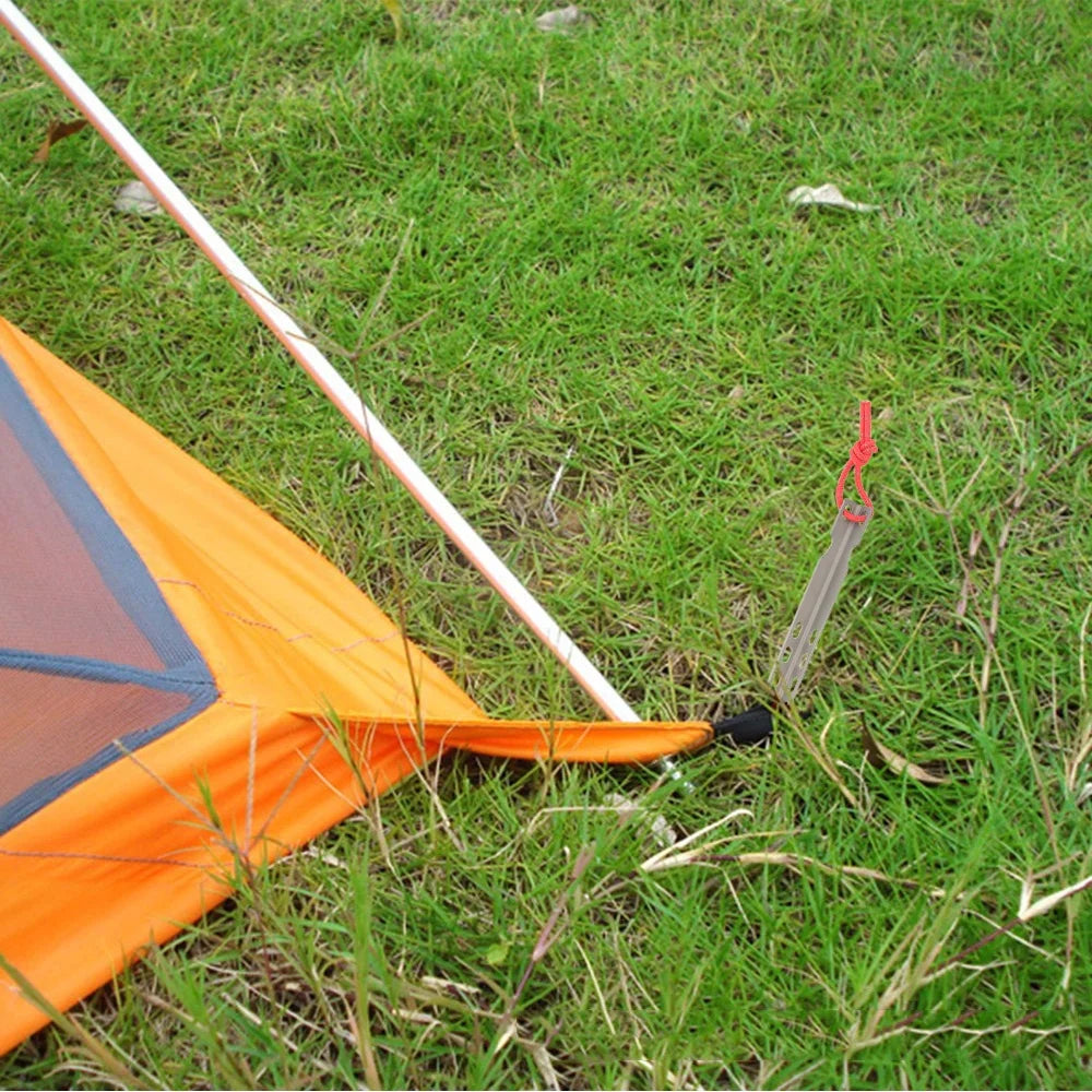 6.5 Inch Titanium Alloy Tent Stakes S579977