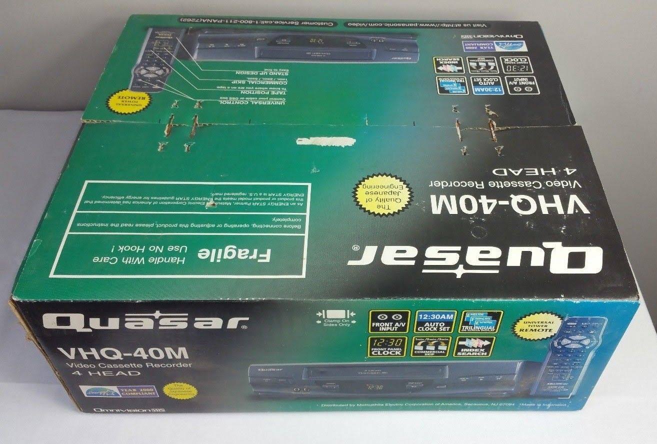 New Sealed VHS VCR 4 Head Player Recorder V9067