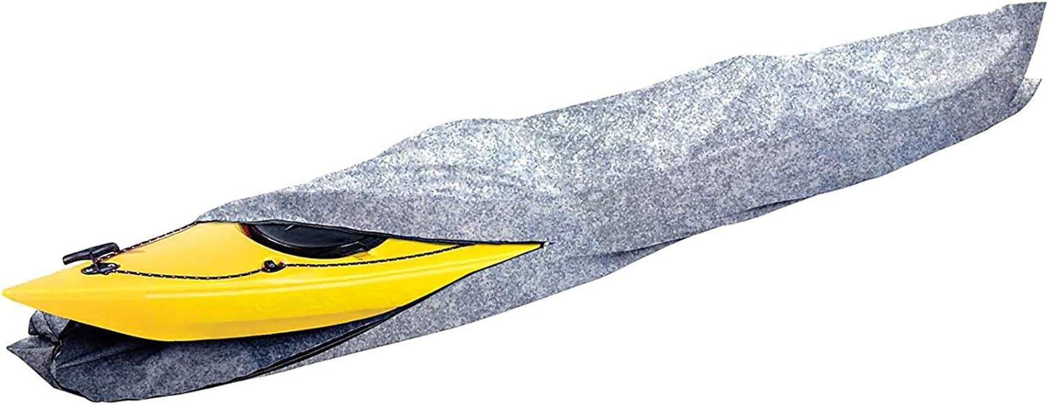 16ft Water Proof Heavy Duty Kayak Cover, Grey, Pack of 2 V51381