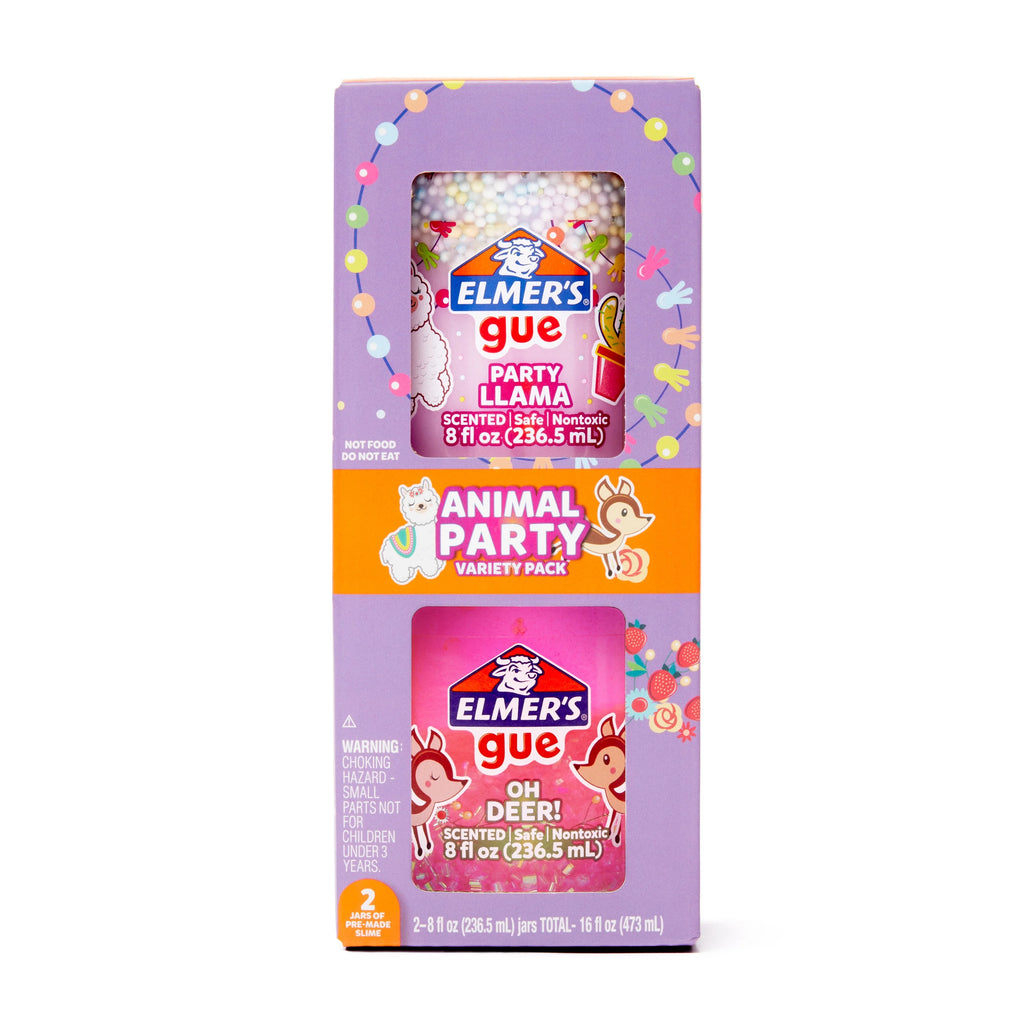 Premade Animal Party Variety Scented Crunchy Slime and Bingsu Bead Slime L142