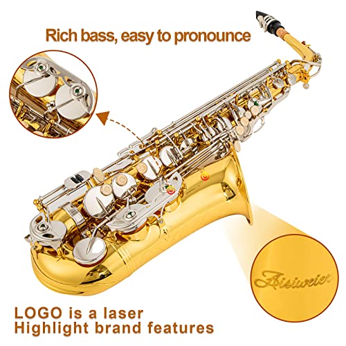 Black/gold keys Eb Alto Saxophone with Case G299000