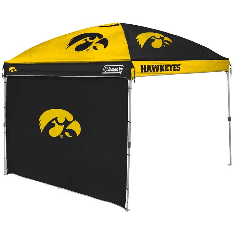 Iowa Hawkeyes 10" x Dome Straight Leg Walled Tailgate Canopy N84896