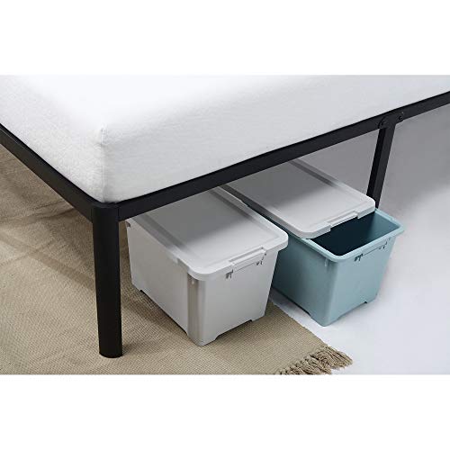 18 Inch Tall Metal Slat Bed Frame (Full) D663671