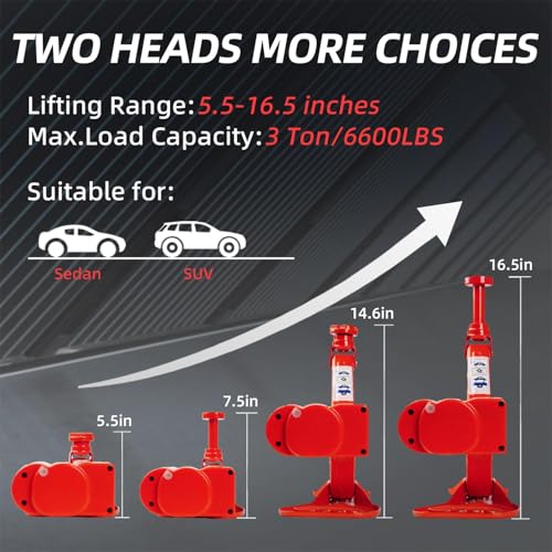 3T 12V Electric Car Jack V696