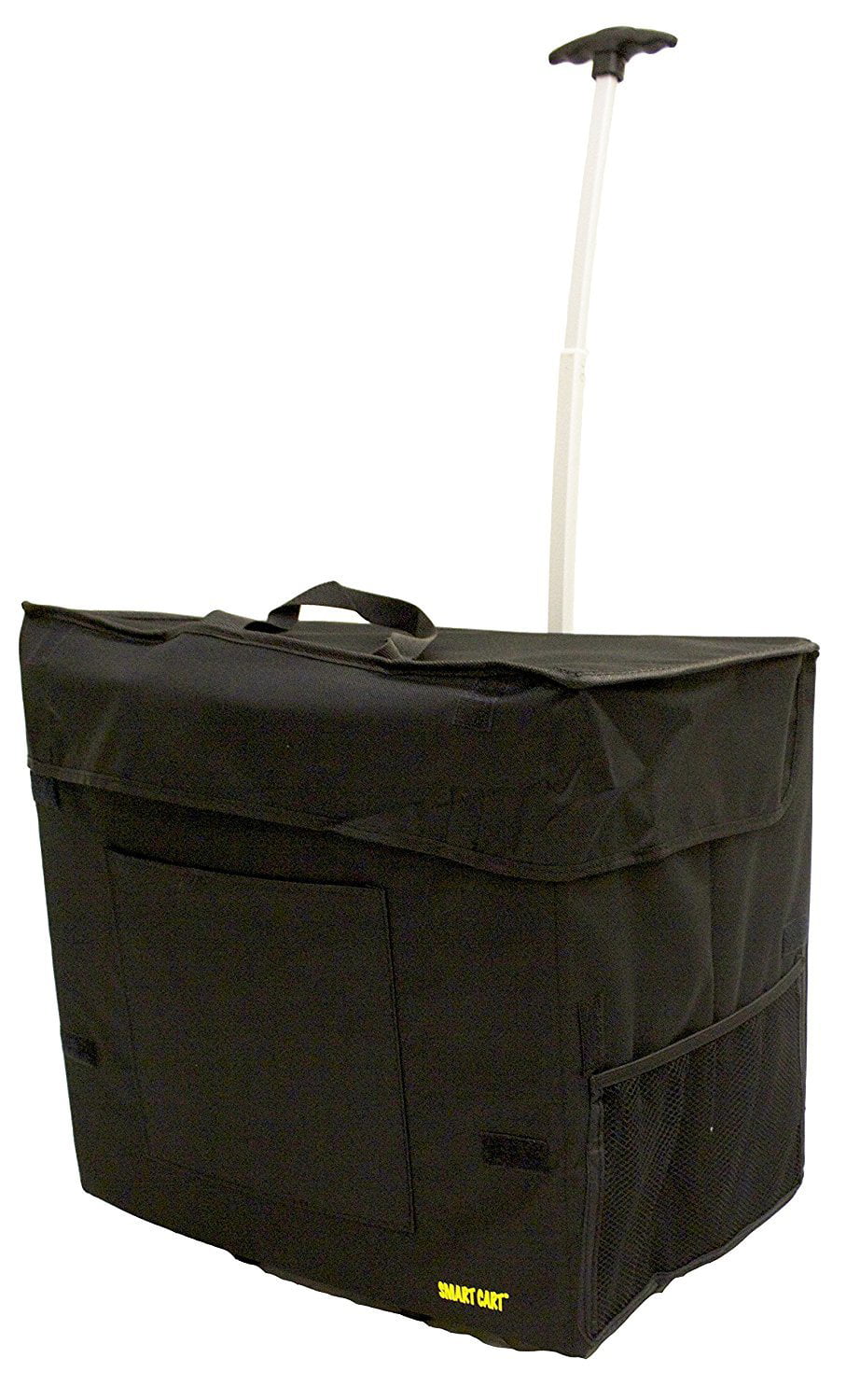 Black Rolling Collapsible Basket Cart V481