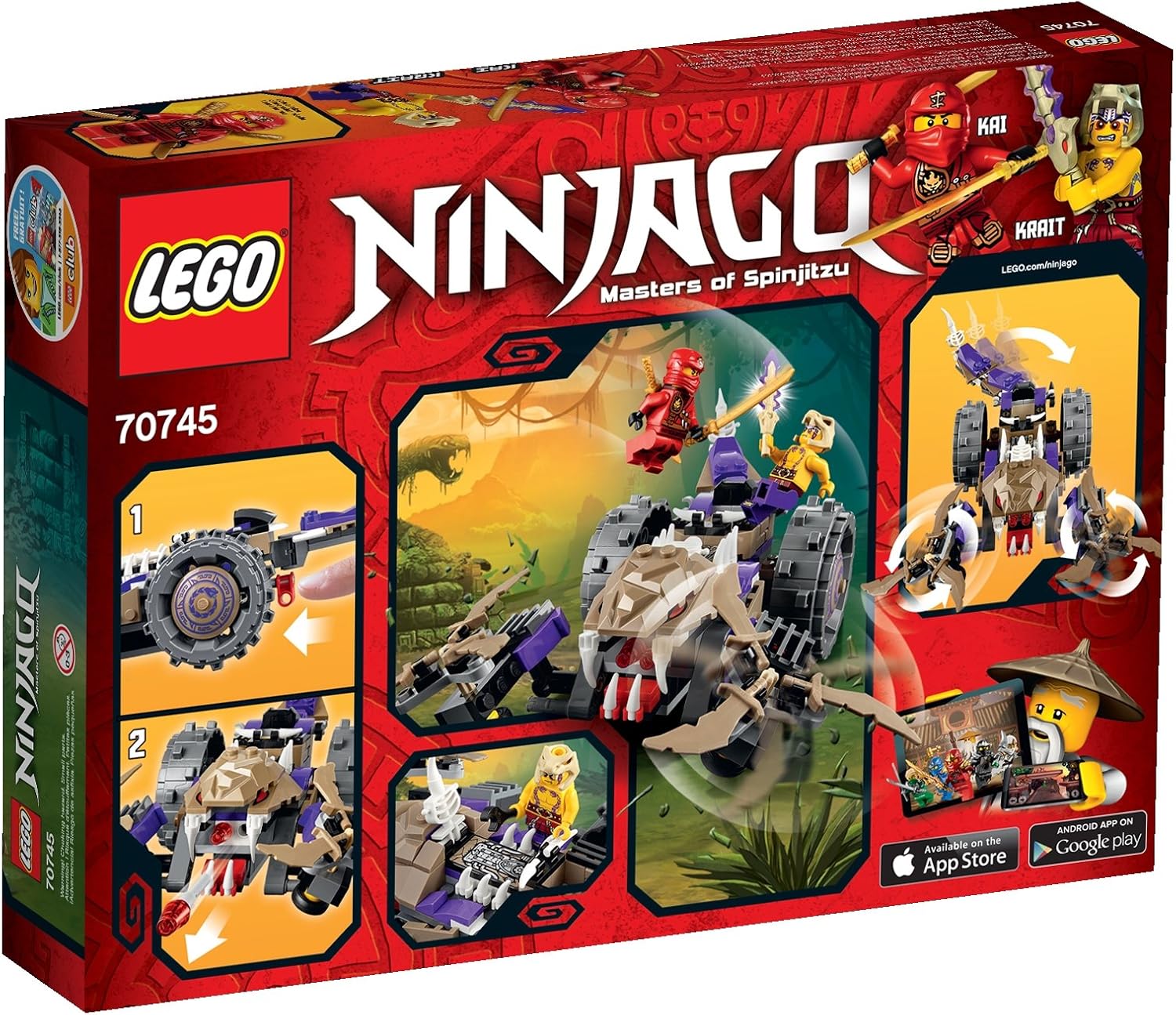 LEGO Ninjago Anacondrai Crusher X19200