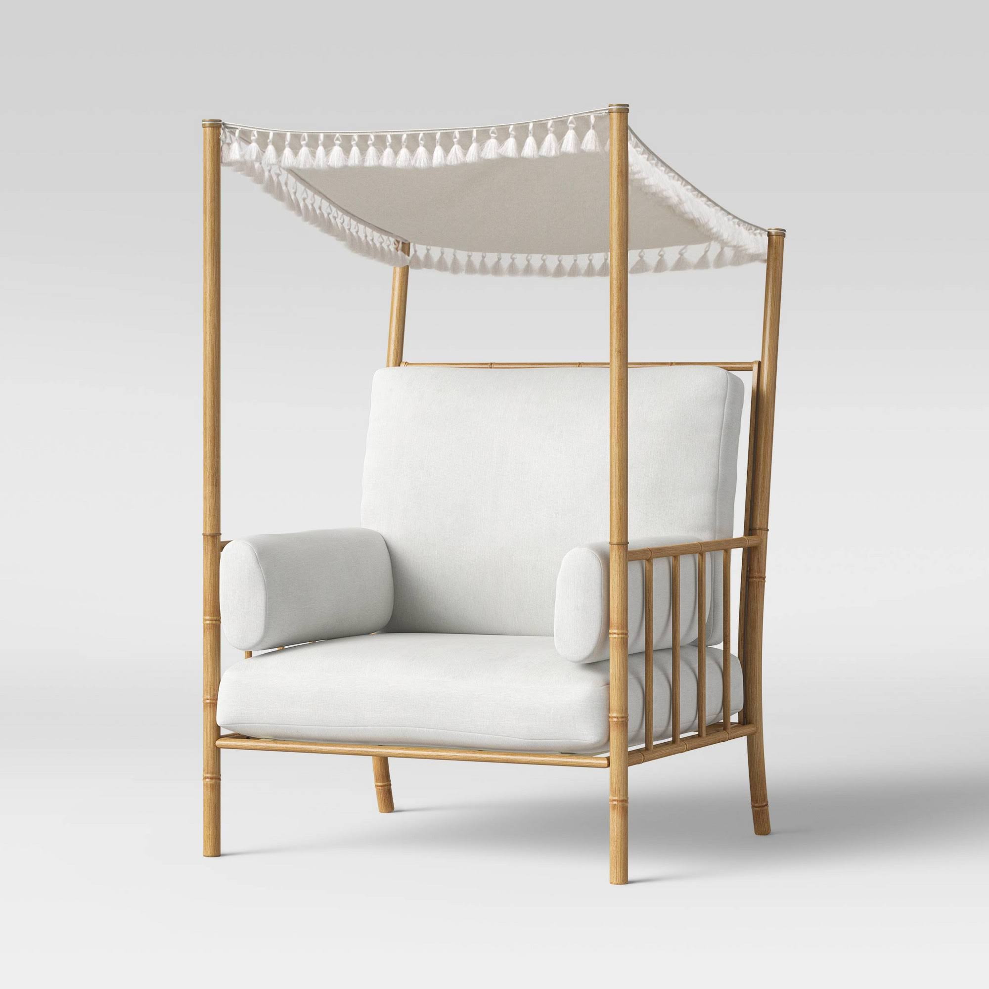 White Patio Accent Chair G1862