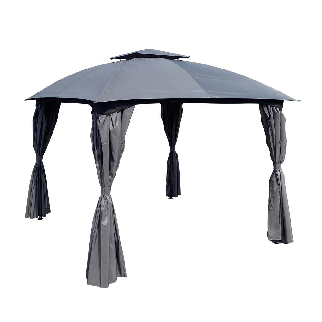 10'x10' Double Roof Outdoor Canopy Shelter Tent V168