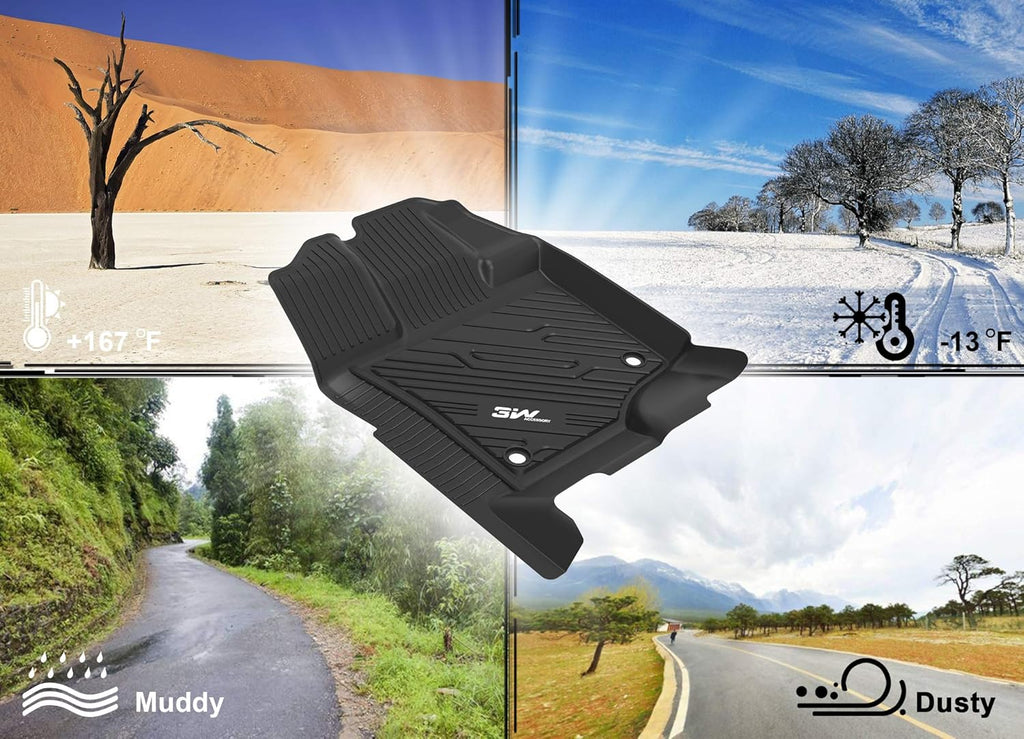 TPE All Weather Custom Fit Floor Liner Black Z864995