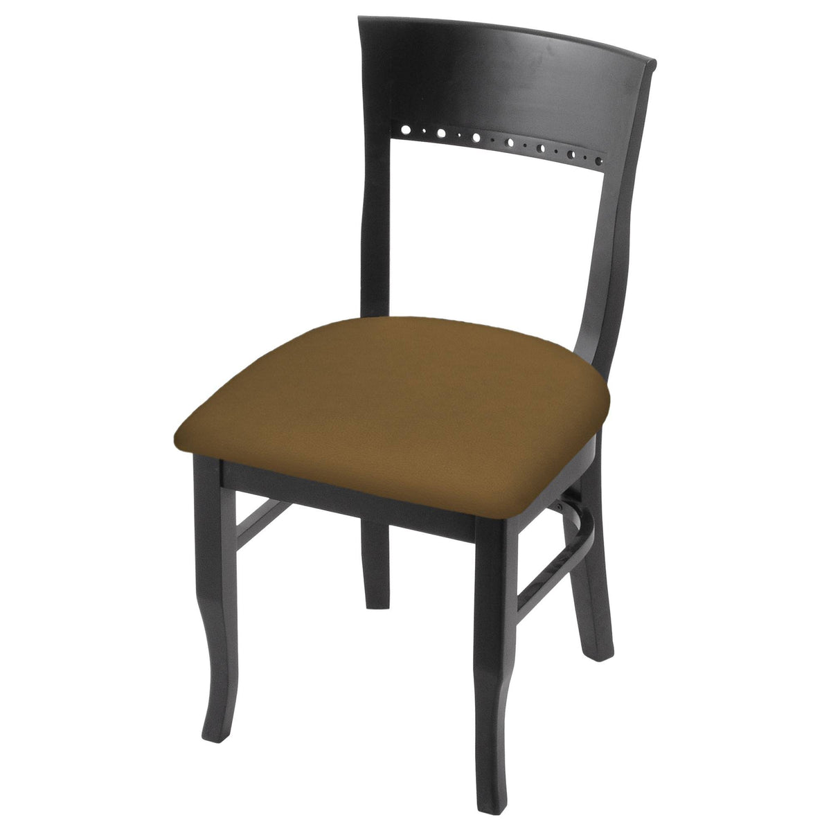 Black Finish Canter Saddle Seat Chair P464