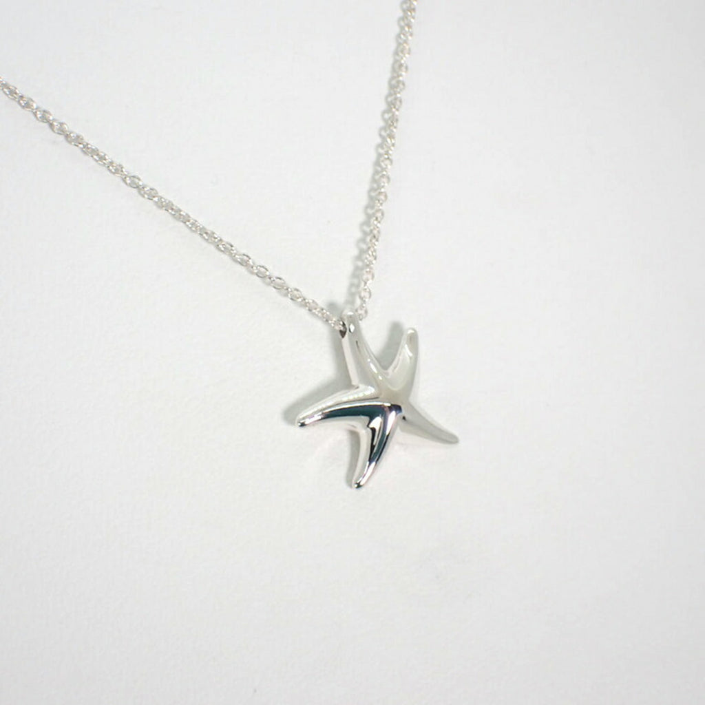 925 Starfish Pendant Necklace P918803