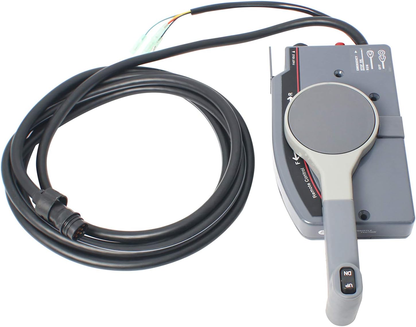 Side Mount Remote Control Box with 10 pins Wire Harness and Cable 16FT T54251