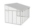 White Patio Enclosure with Screen Doors C542952