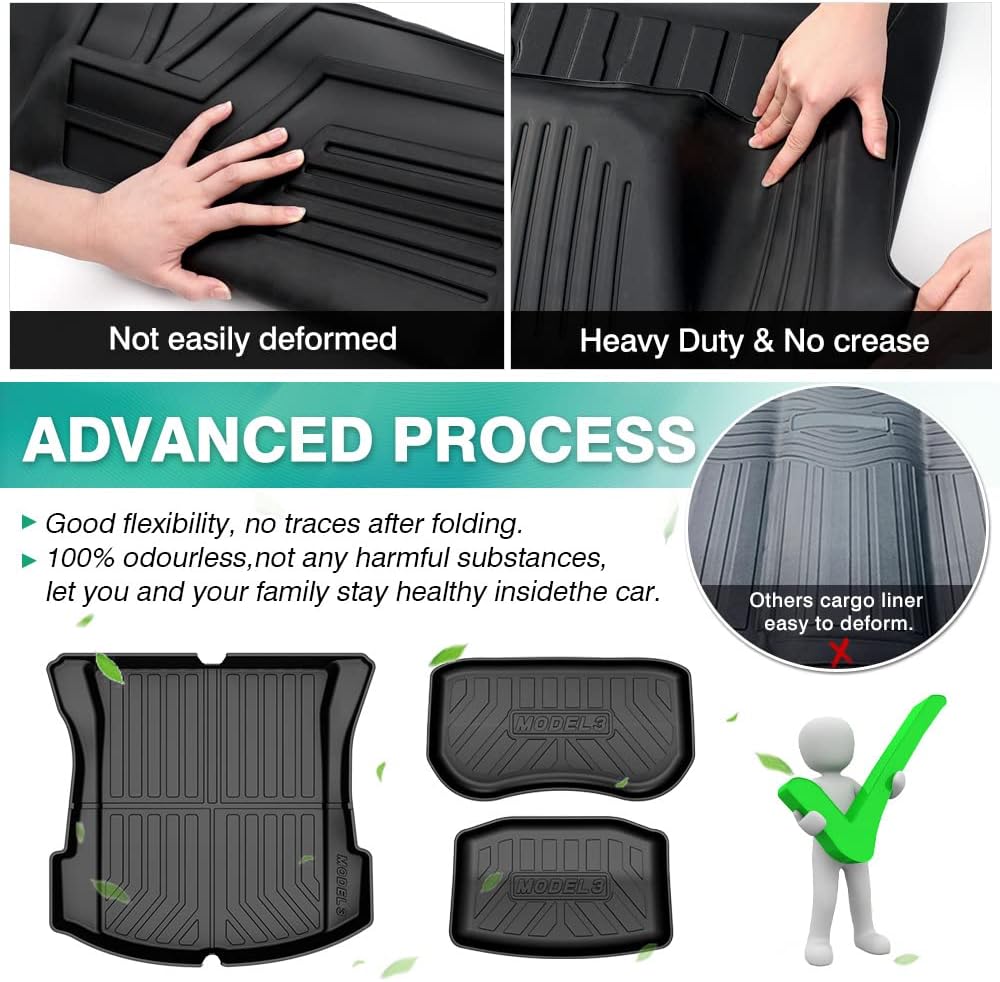 Frunk Cargo Liner Set of 3 Mats P959438