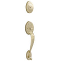 Polished Brass Dummy Handleset W492776