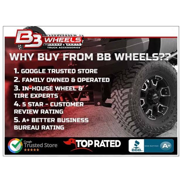 24.5x8.25 Front Black Spokes Wheel N94577