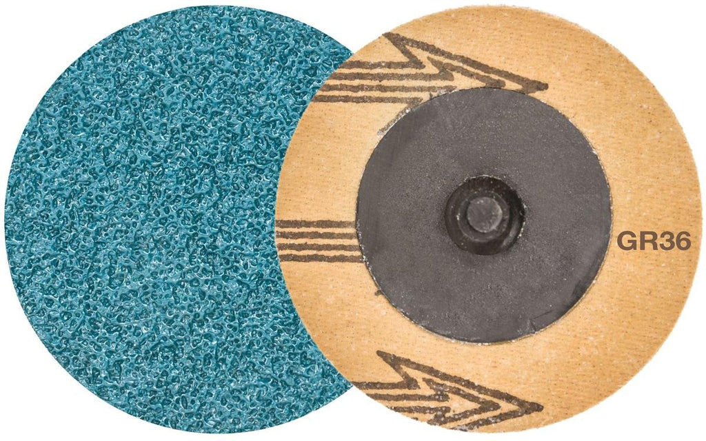 2 in. 36 Grit Abrasive Sanding Disc Pack of 50 S57470