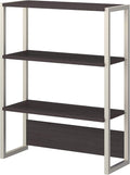 Storm Gray Bookcase Hutch V9987