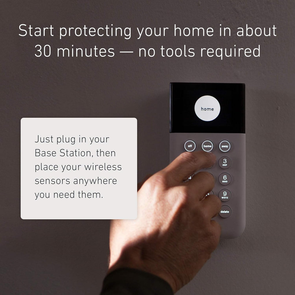 12 Piece Wireless Home Security System with HD Camera L504725