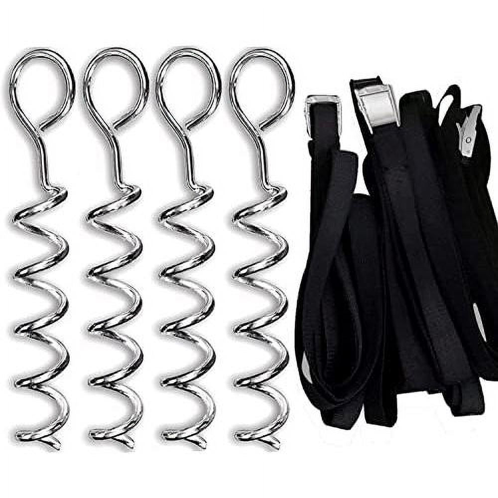 Galvanized Spiral Trampoline Anchor Kit Z38211