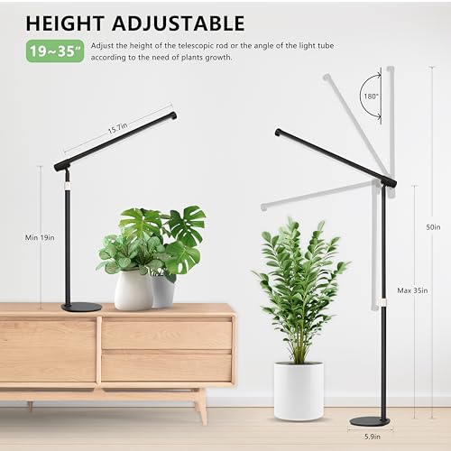Full Spectrum LED Desk Plant Light with Stand D3663
