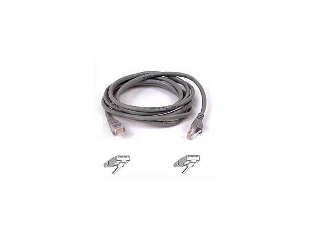 Snagless Patch Cable RJ45 Connectors 25 ft. Gray B4191