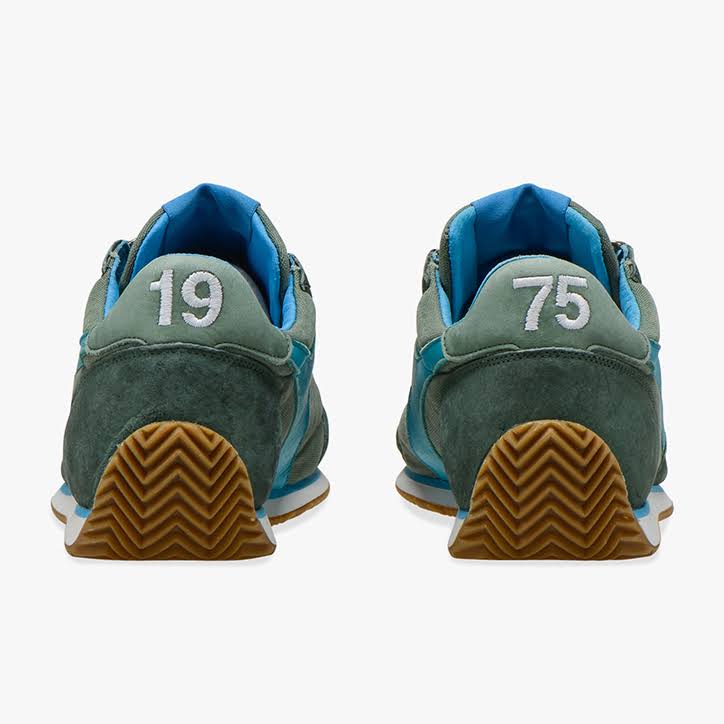Stone Wash Green Canvas Shoes O4679