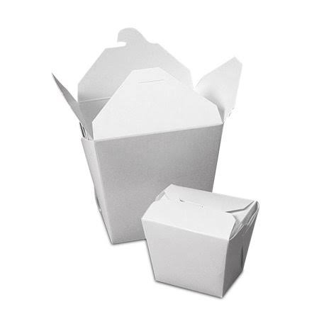 White Microwavable Take Out Box 1-1/2 Pint, Quantity: 400 O77196