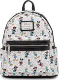 White Mini Backpack Handbag B442