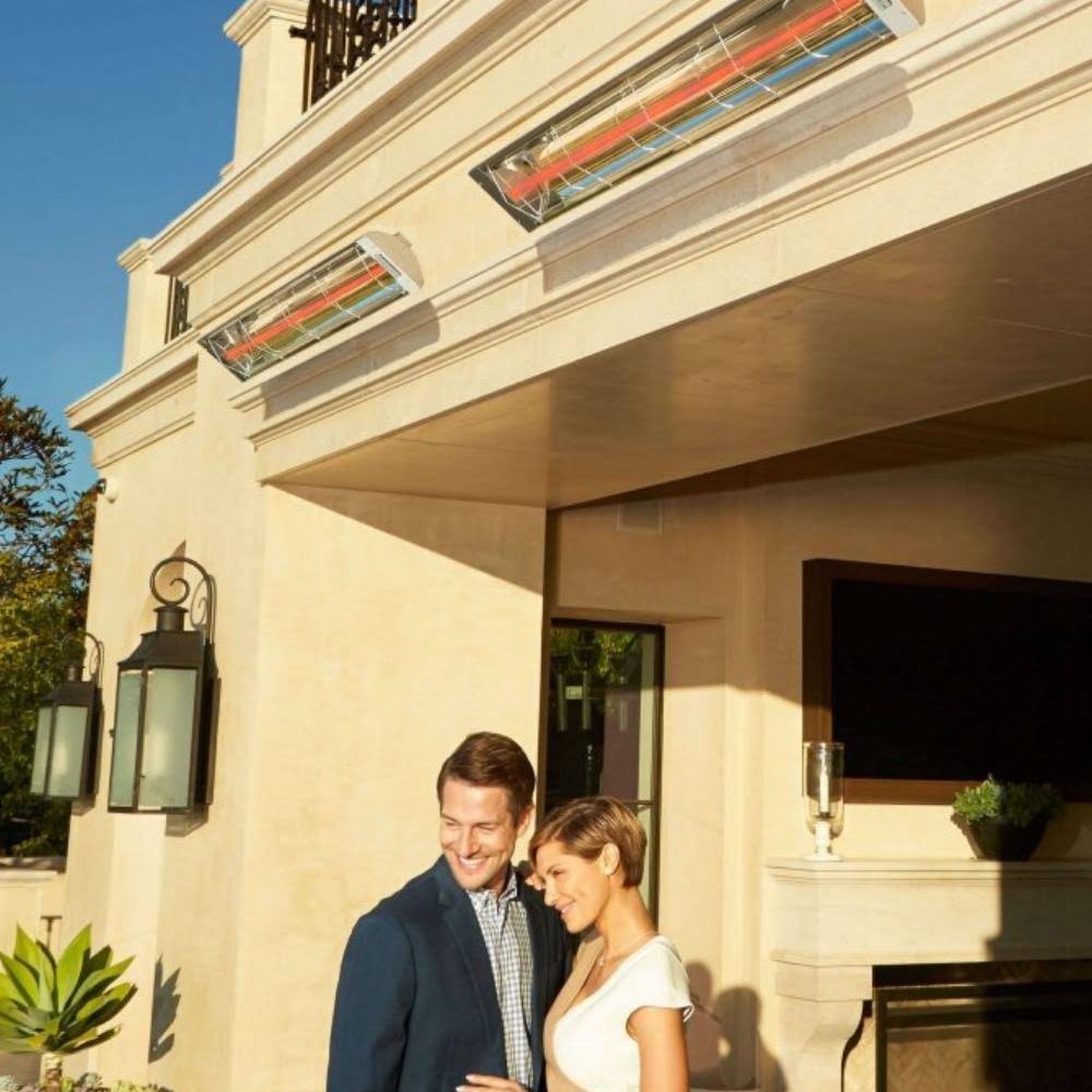 4000 Watt Electric Patio Heater White 480 Volt F4895