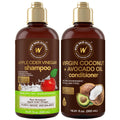 Apple Cider Vinegar Shampoo & Coconut Avocado Oil Conditioner Duo 16.9 oz B808436