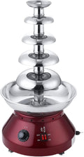 5 Tiers Stainless Steel Chocolate Fondue Fountain Machine B73260