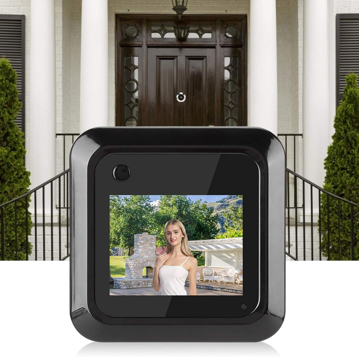 145° Wide-Angle Digital Door Peephole Camera with 2.4in LCD Y523
