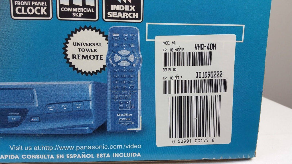 New Sealed VHS VCR 4 Head Player Recorder V9067
