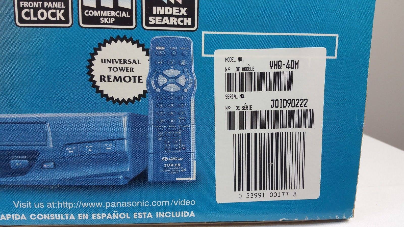 New Sealed VHS VCR 4 Head Player Recorder V9067