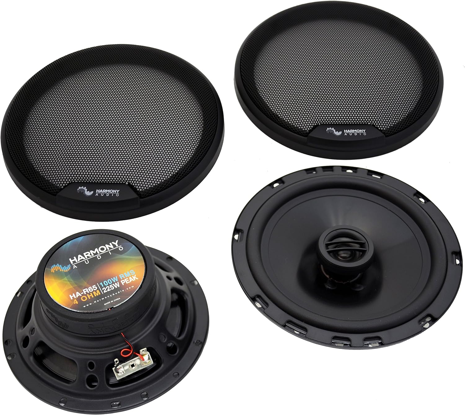 Kicker Speaker Replacement Upgrade Package with Harness B25467