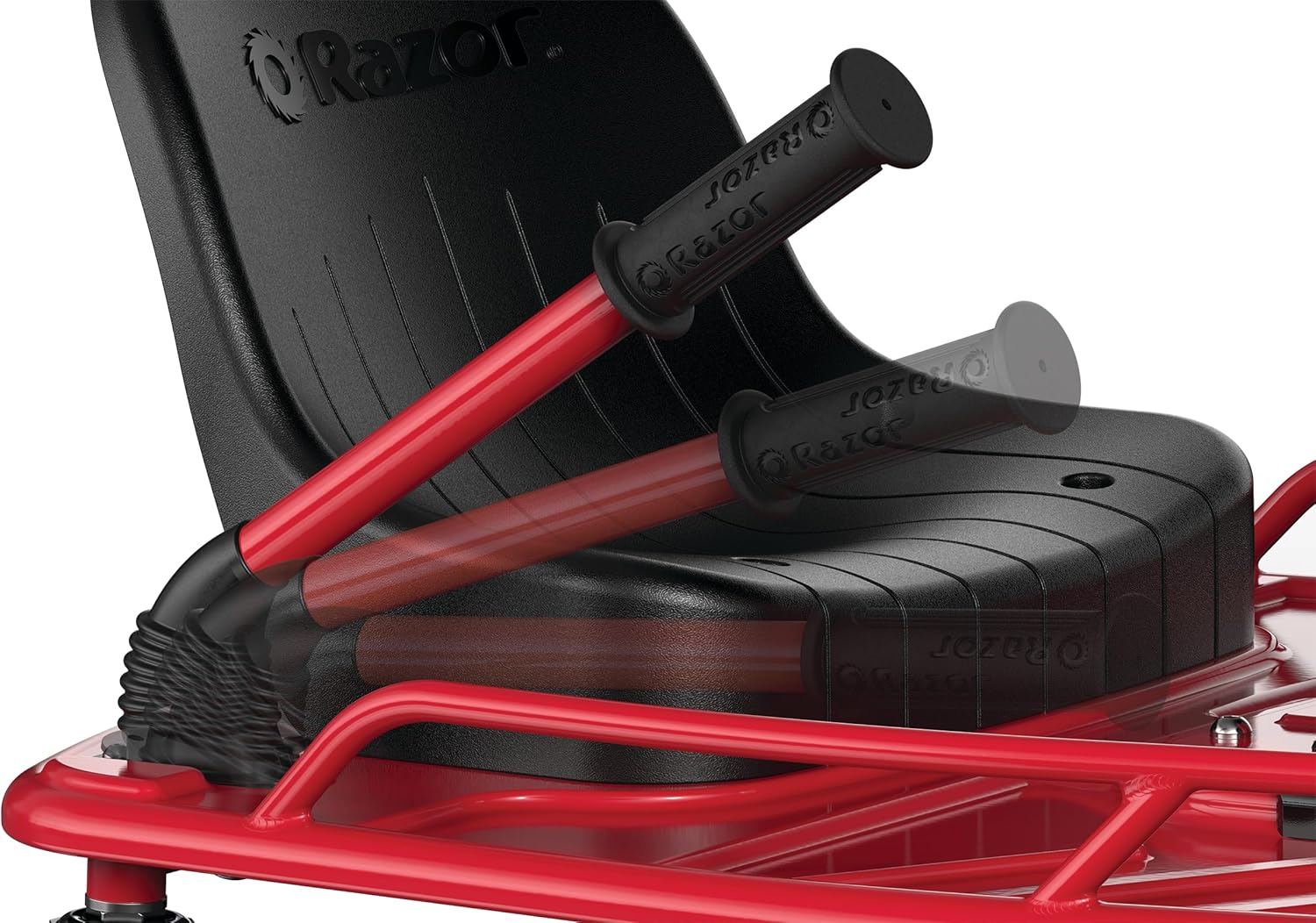 24V Electric Drifting Go Kart, Black/Red V4902