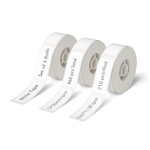 Thermal Label 3 Rolls Set S3839